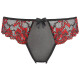 Sexy tanga V-10018 černá/červená - Axami XL - thumb (0)