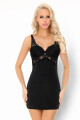 Jemná košilka Dolorsan black - LivCo Corsetti  černá L/XL - thumb (1)