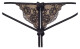 Tanga Peanut tarte V-7848 černá/béžová - Axami XL - thumb (4)