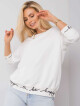 Mikina RV BL 5978.06P ecru jedna velikost - thumb (1)