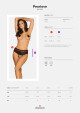 Svůdné kalhotky Pearlove panties - Obsessive černá S/M - thumb (1)