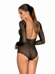 Něžné body B124 teddy - Obsessive černá S/M - thumb (1)