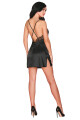 Erotická košilka Emiliana  - LivCo CORSETTI FASHION černá S/M - thumb (1)