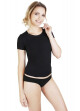 Dámské tričko Hanna Style Bonded B6-27 T-shirt černá S - thumb (1)