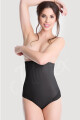 Julimex 141 Mesh Kalhotky s vysokým pasem barva:černá 2XL - thumb (3)