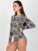Dámské body LK BO 509199 1.42P bílá a černá - FPrice L/XL - thumb (2)