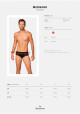 Pánské slipy otevřené Azmeron jockstrap - Obsessive černá S/M - thumb (2)