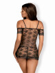 Úžasná košilka Jennifairy babydoll - Obsessive černá L/XL - thumb (1)