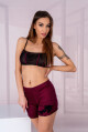 LivCo Corsetti Fashion Set Nineras Wine Red S/M - thumb (3)