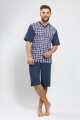 Pánské pyžamo Gucio 727 kr/r S-2XL mix barev-mix designu XXL - thumb (2)