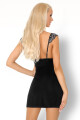 Dámská košilka Meredia  - LivCo CORSETTI FASHION černá L/XL - thumb (2)