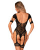 Svůdné body G334 bodystocking - Obsessive černá S/M/L - thumb (1)