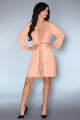 Dámský župan LivCo Corsetti Natela Peach L/XL - thumb (2)