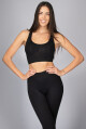Sportovní dámský top active-fit Barva: Černá, Velikost: L/XL - thumb (5)