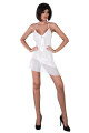 Dámská košilka Mahalia - LivCo CORSETTI FASHION Bílá S/M - thumb (3)