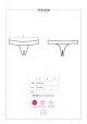 Pikantní kalhotky otevřené Chiccanta crochless panties - Obsessive černá L/XL - thumb (1)