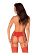 Vášnivý podvazkový pás Rediosa garter belt - Obsessive červená S/M - thumb (2)