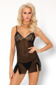 Dámská košilka Mokiniann chemise + tanga + nákrčník ZDARMA! - LivCo Corsetti L - thumb (3)