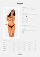 Elegantní kalhotky Ivannes panties - Osessive černá L/XL - thumb (3)