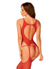 Ohnivé body N122 bodystocking - Obsessive červená XL/XXL - thumb (0)