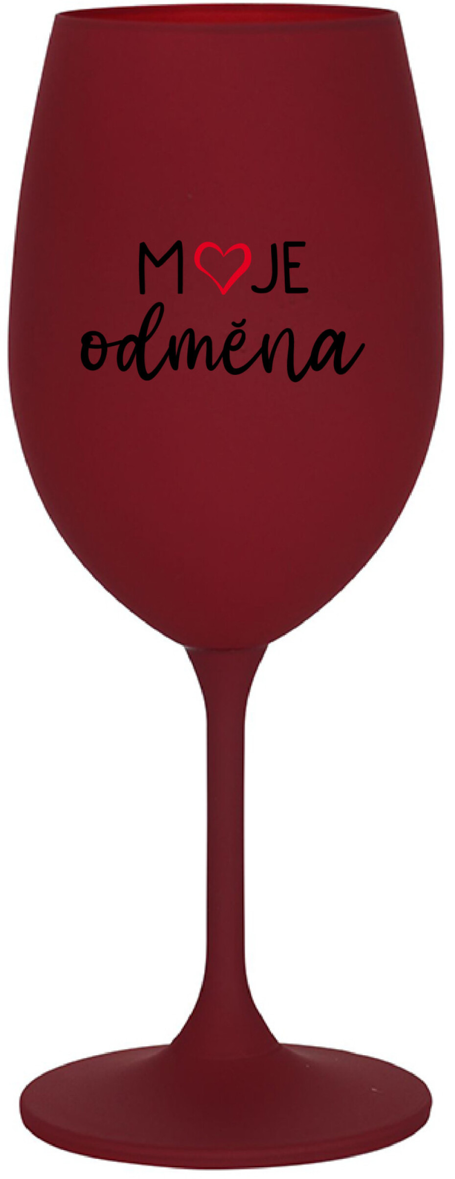 MOJE ODMĚNA - bordo sklenice na víno 350 ml - main (0)