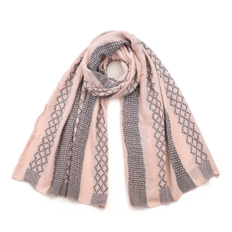 Šála Art Of Polo Sz17536 Grey/Apricot UNI - main (0)