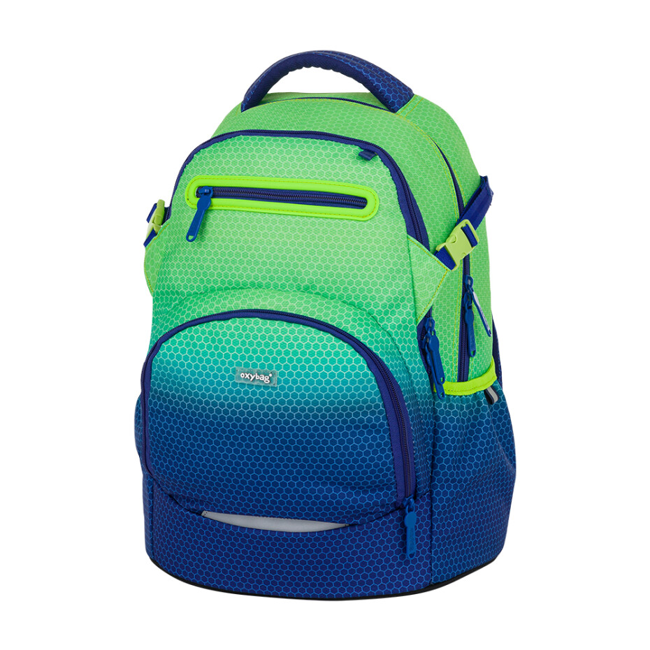 Batoh školní Oxy Ombre - blue-green - main (0)