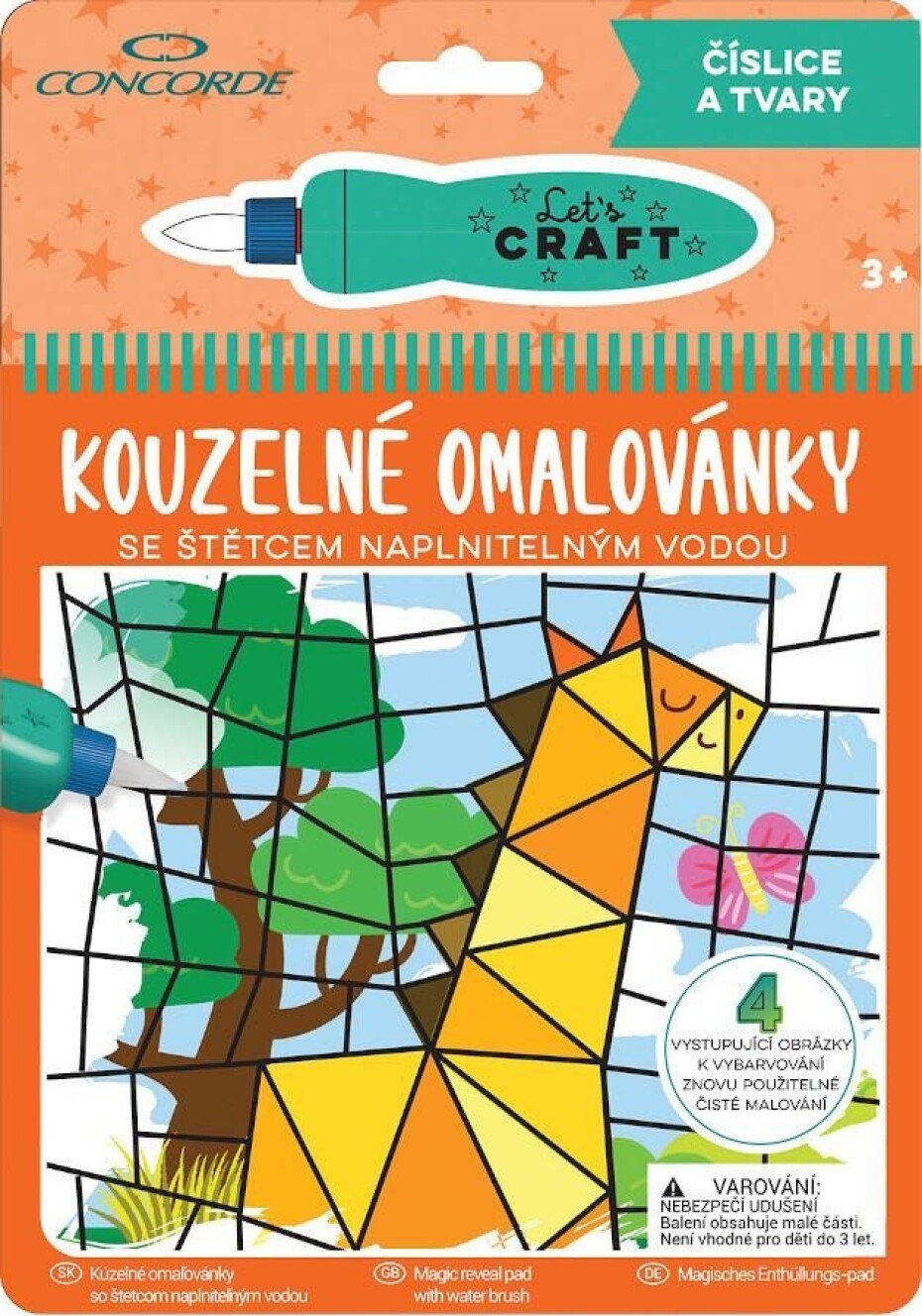 Concorde Kouzelné omalovánky - Číslice a tvary - main (0)