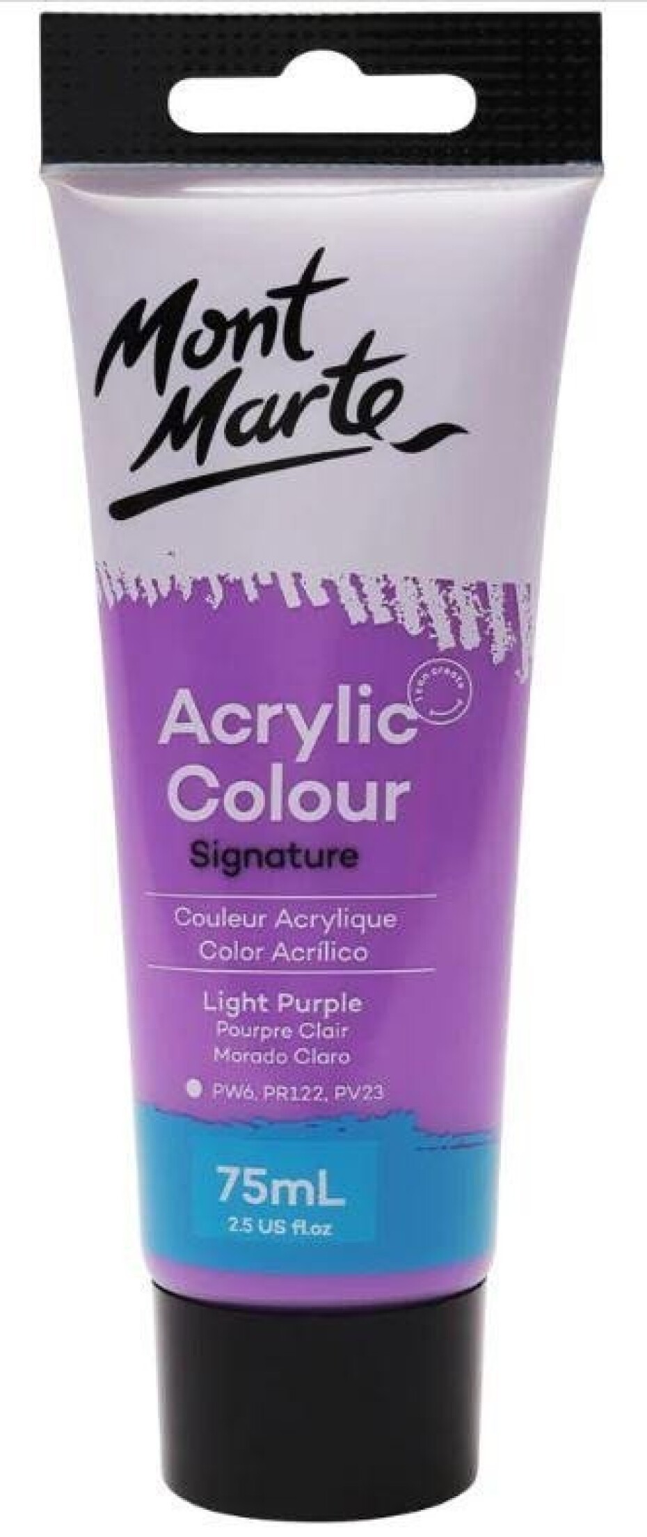 Mont Marte Akrylová barva 75ml - sv. fialová (Light Purple), tuba - main (0)