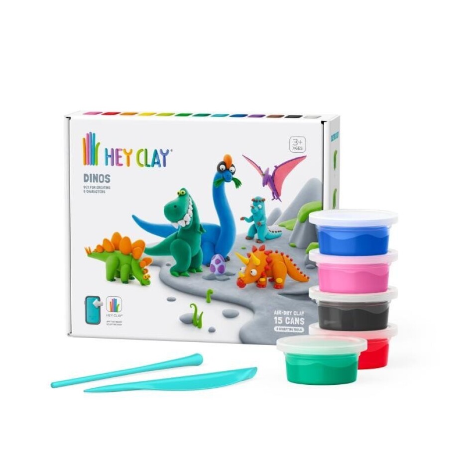 Hey Clay Kreativní sada - Dinosauři - main (0)