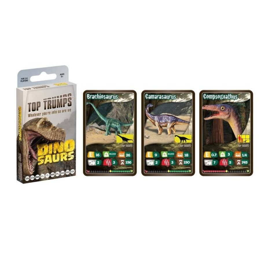 Top Trumps: Dinosauři - Černý Petr (karetní hra) - main (0)