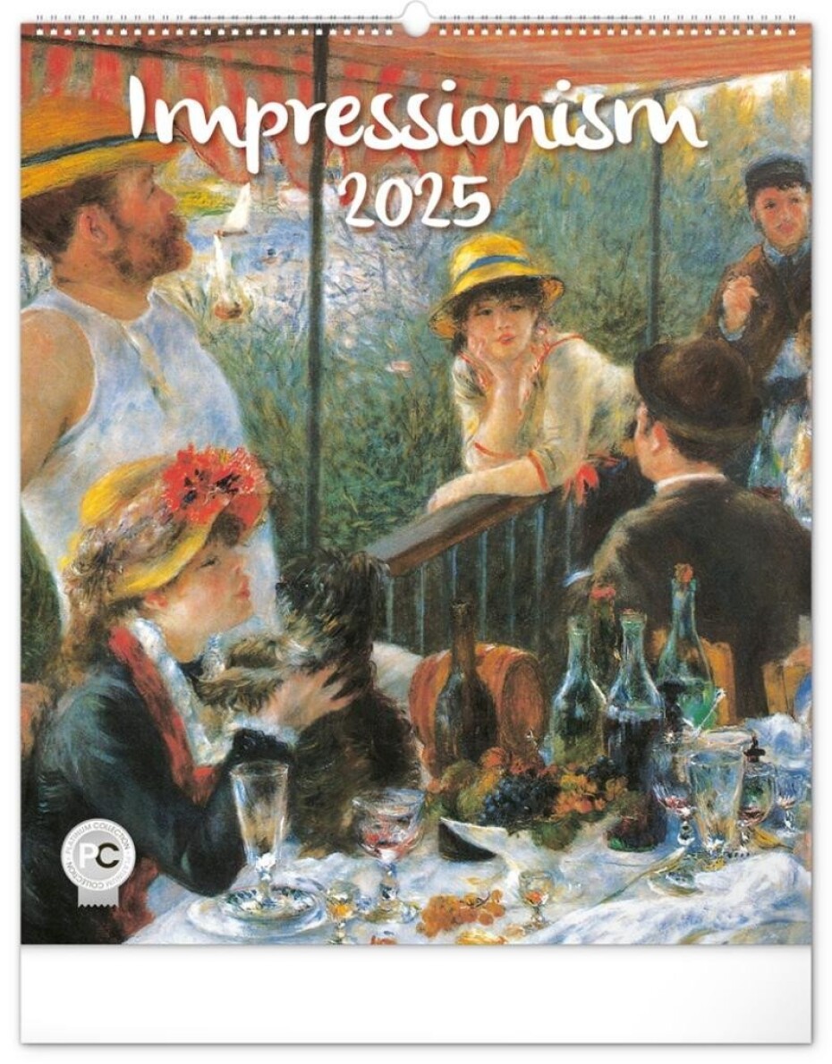 Kalendář 2025 nástěnný: Impresionismus, 48 × 56 cm - main (0)