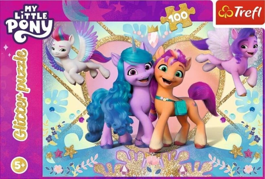 Puzzle My Little Pony/100 dílků, třpytivé - main (0)
