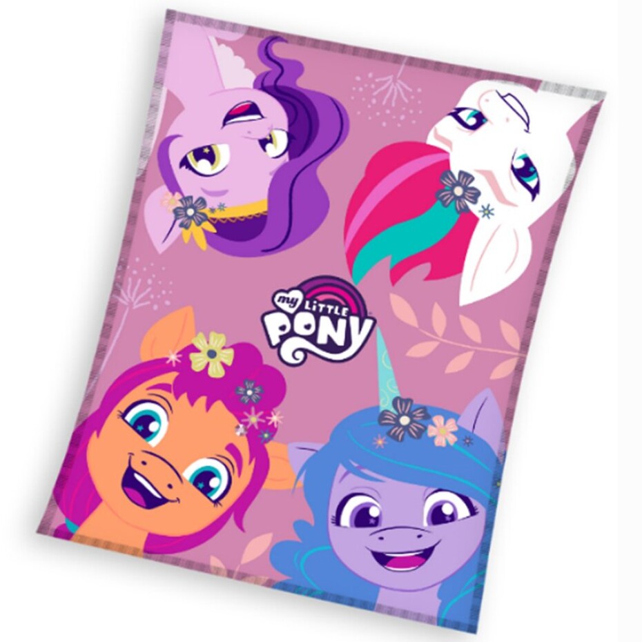Dětská deka My Little Pony Hraví poníci 110x140 cm - main (0)