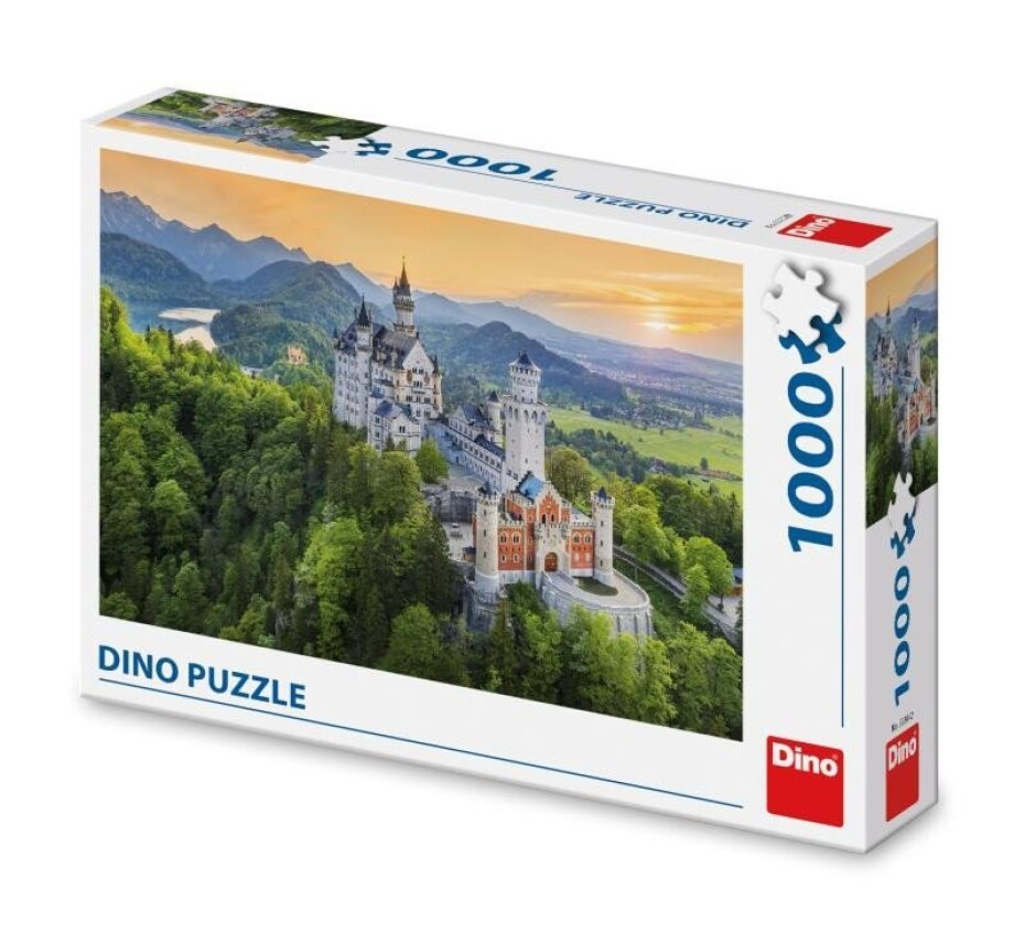 Puzzle Jarní Neuschwanstein 1000 dílků - Dino Park - main (0)
