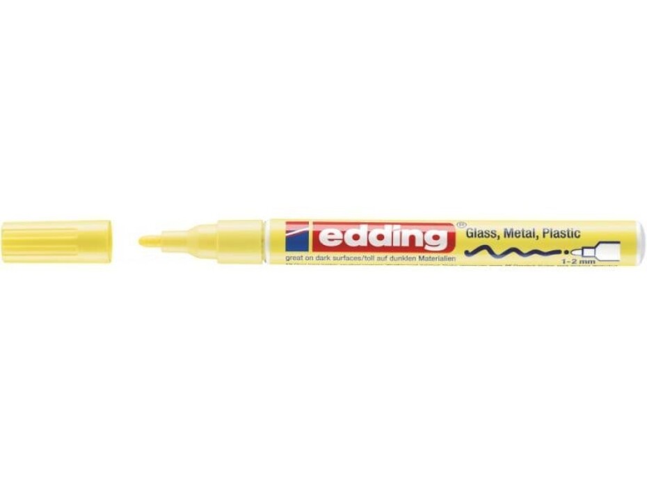 Edding Lakový popisovač 751 - pastelově žlutý - main (0)
