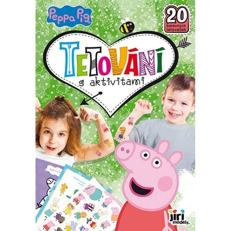 Tetování s aktivitami Prasátko Peppa - main (0)