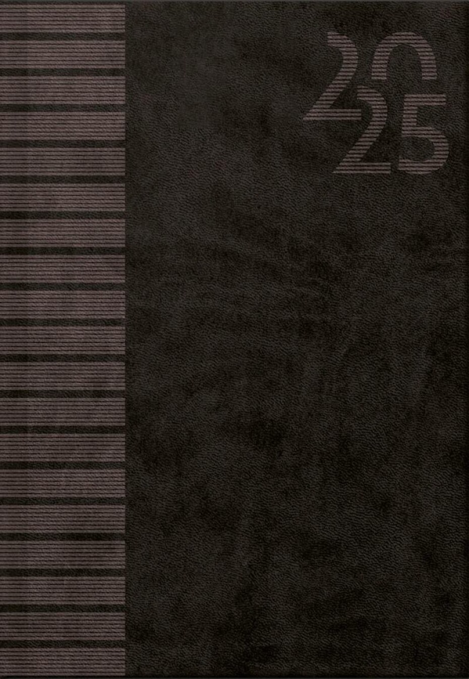 Diář 2025 Vivella Black, týdenní A5 - main (0)