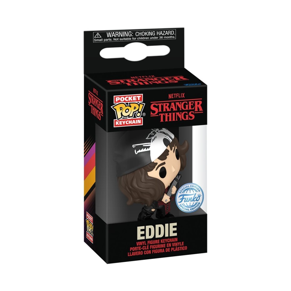 Funko POP Keychain: Stranger Things Season 4 - Eddie - main (0)