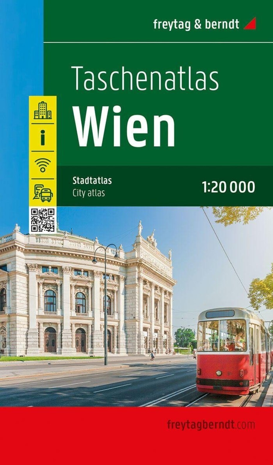 Vídeň 1:20 000 / kapesní atlas, 1.  vydání - main (0)