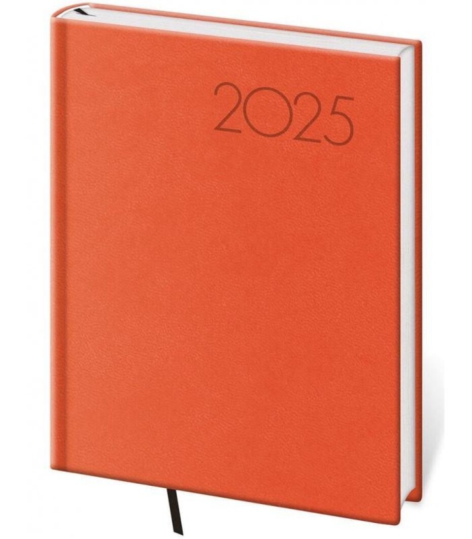 Diář 2025 Print Pop denní B6 oranžová - main (0)