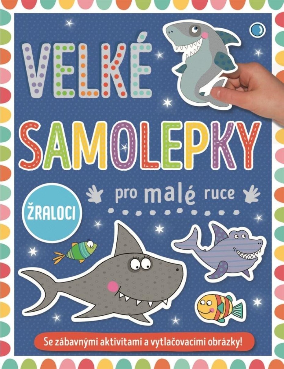 Velké samolepky pro malé ruce Žraloci - main (0)