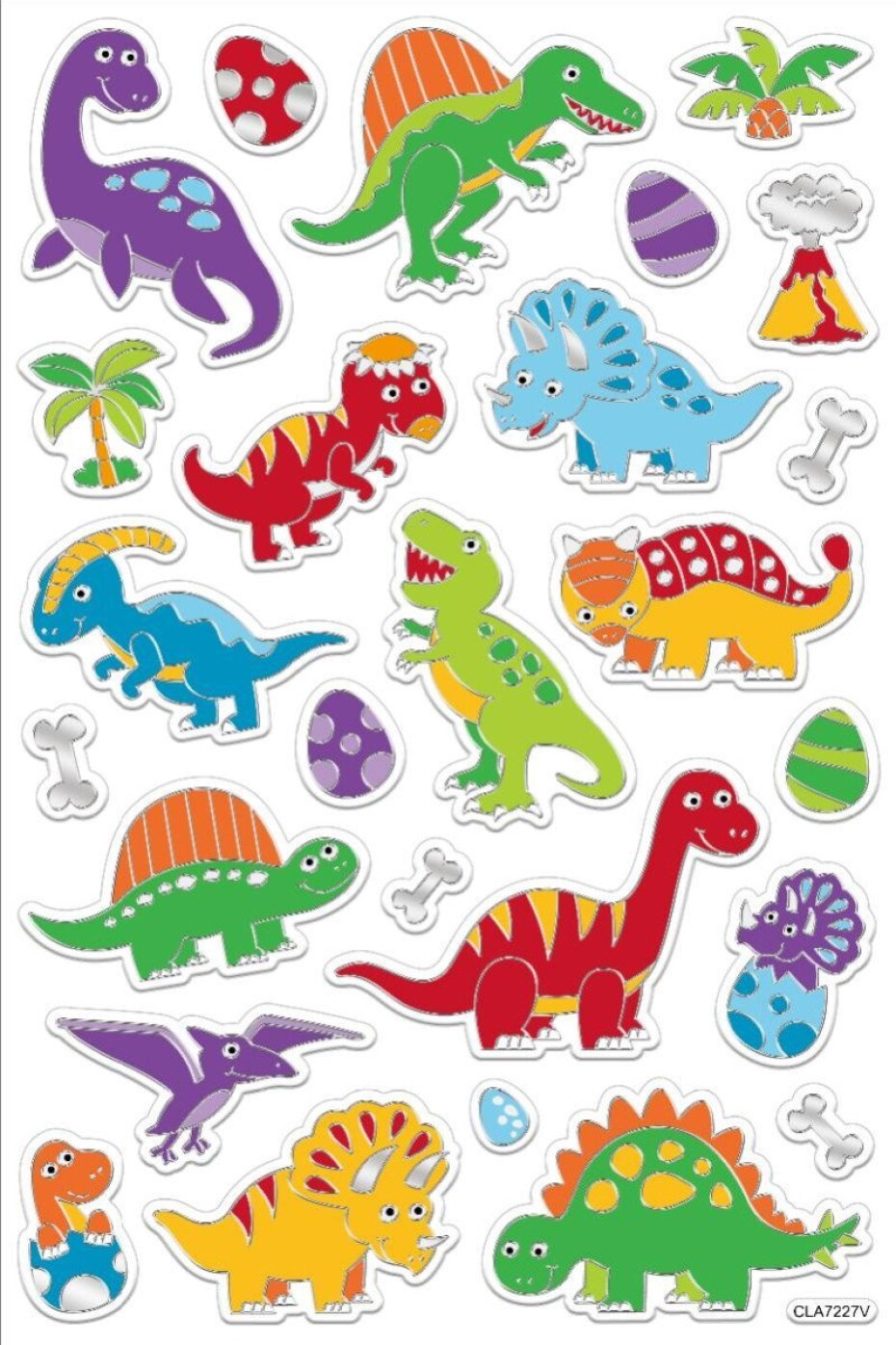 Samolepky - Dinosauři 25 ks - main (0)