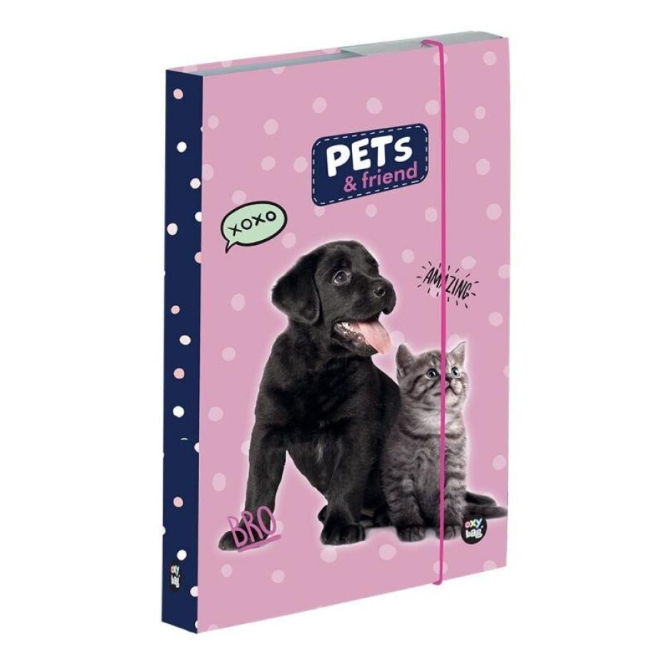 Oxy Box na sešity A5 Jumbo - Mazlíčci - main (0)