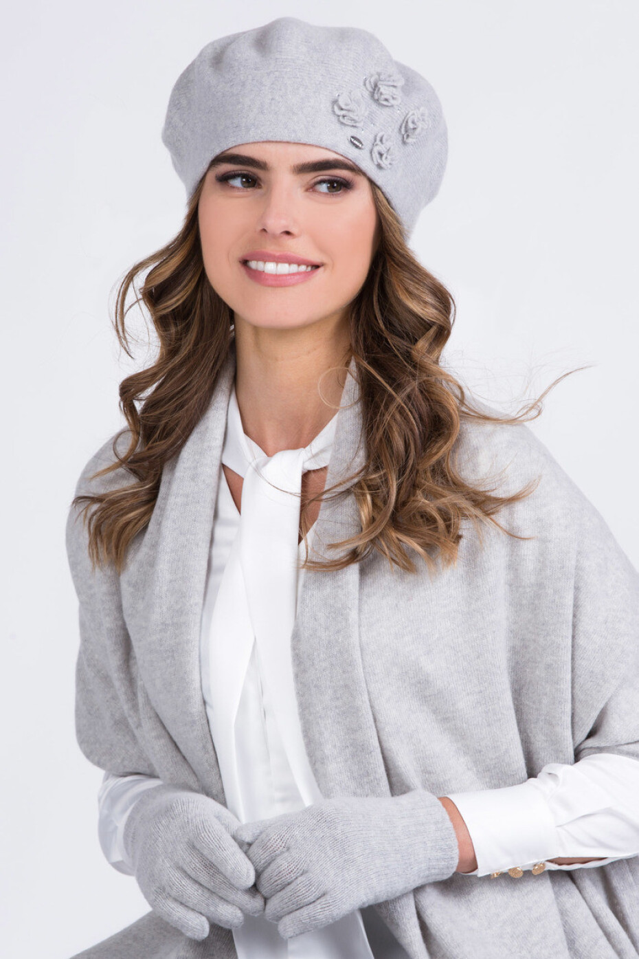 Dámský baret ARIEL - Kamea UNI khaki - main (1)