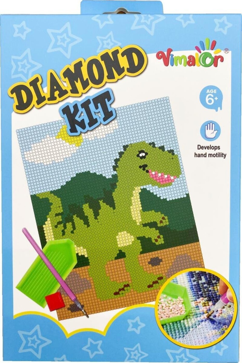 Diamantové malování - Baby Dino - main (0)