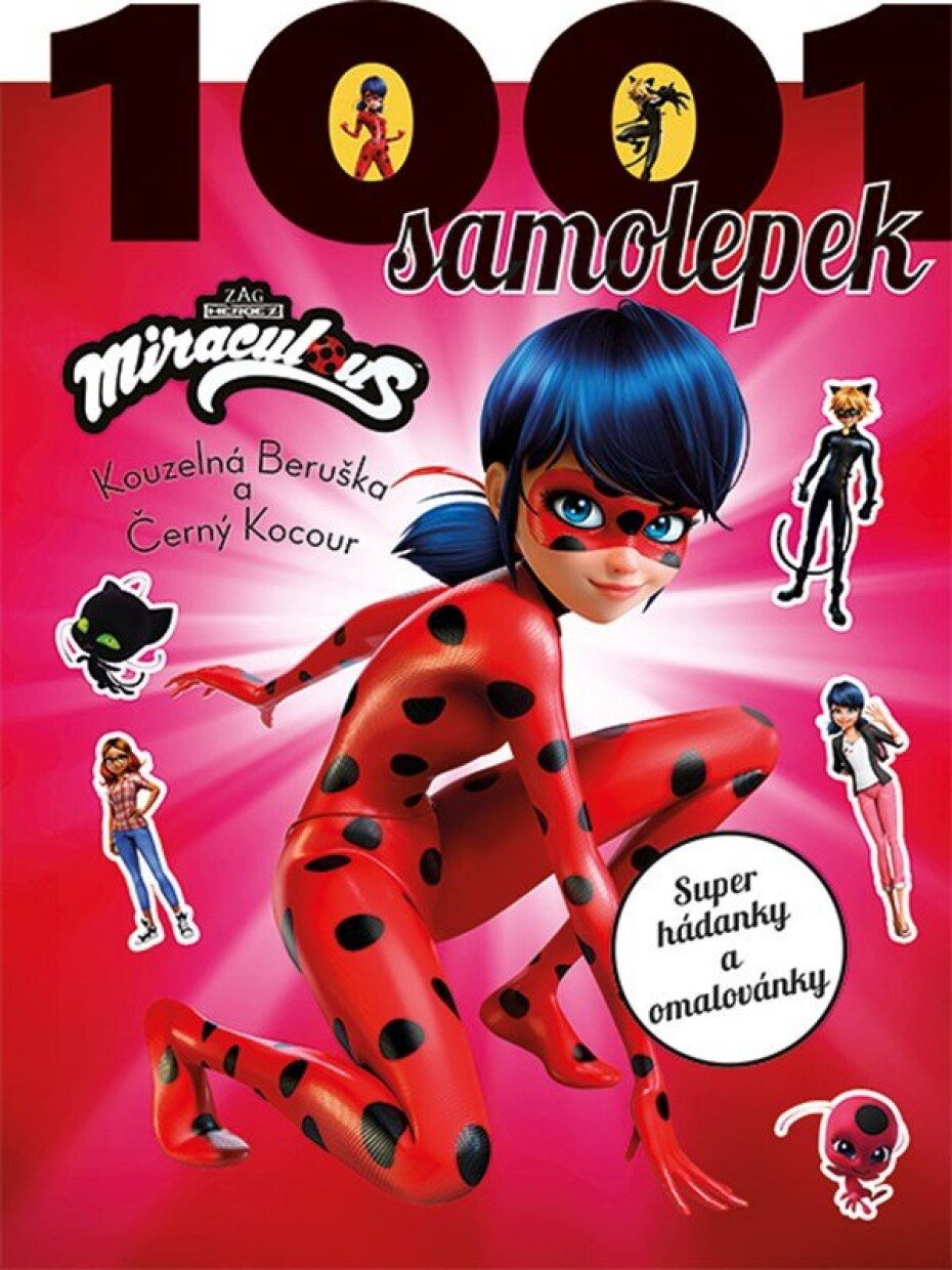 Kouzelná Beruška a Černý kocour - 1001 samolepek, 2.  vydání - kolektiv autorů - main (0)