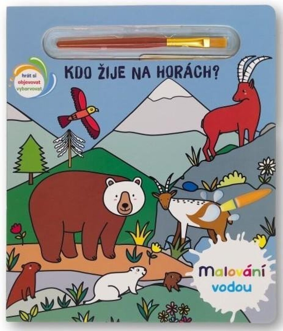 Kdo žije na horách? - Malování vodou - main (0)