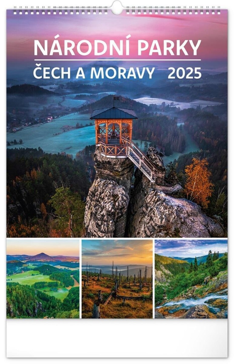 Kalendář 2025 nástěnný: Národní parky Čech a Moravy, 33 × 46 cm - main (0)