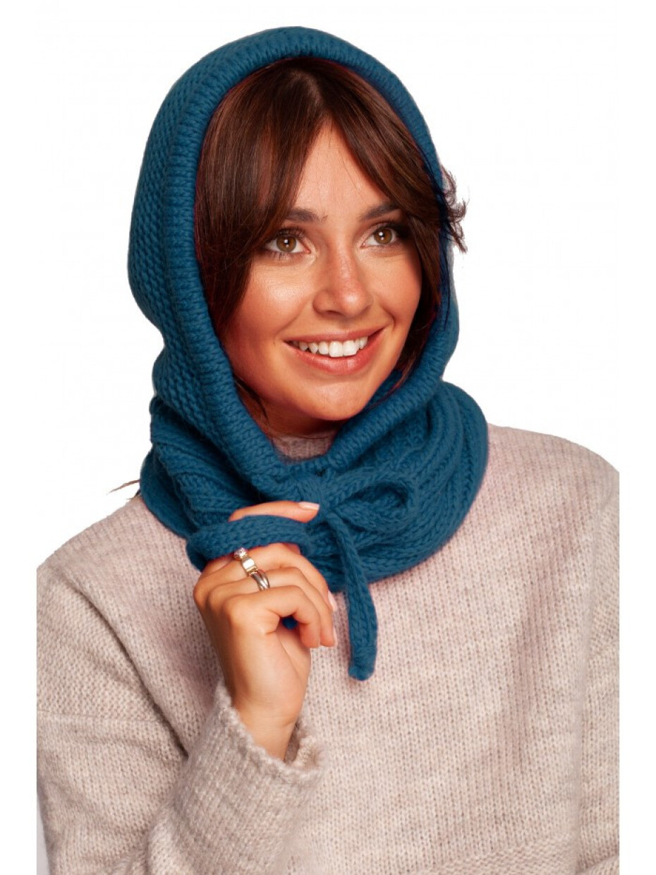 BK095 Pletená kukla - ocean blue EU UNI - main (0)